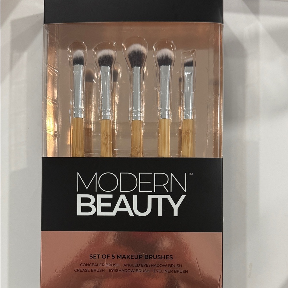 Makeup Brush Set - Gold